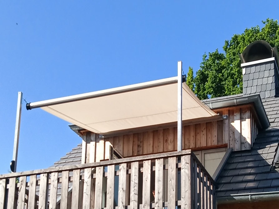 Sonnensegel nach maß kaufen  für Balkon und Terrasse in Coesfeld Sonnenschutz  Regenschutz  Verkauf Beratung Montage Service