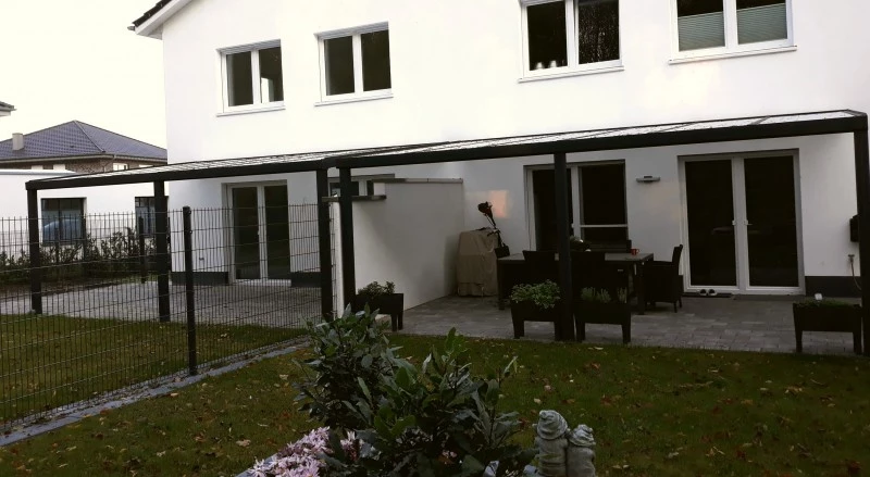 Terrassendach Stegplatten